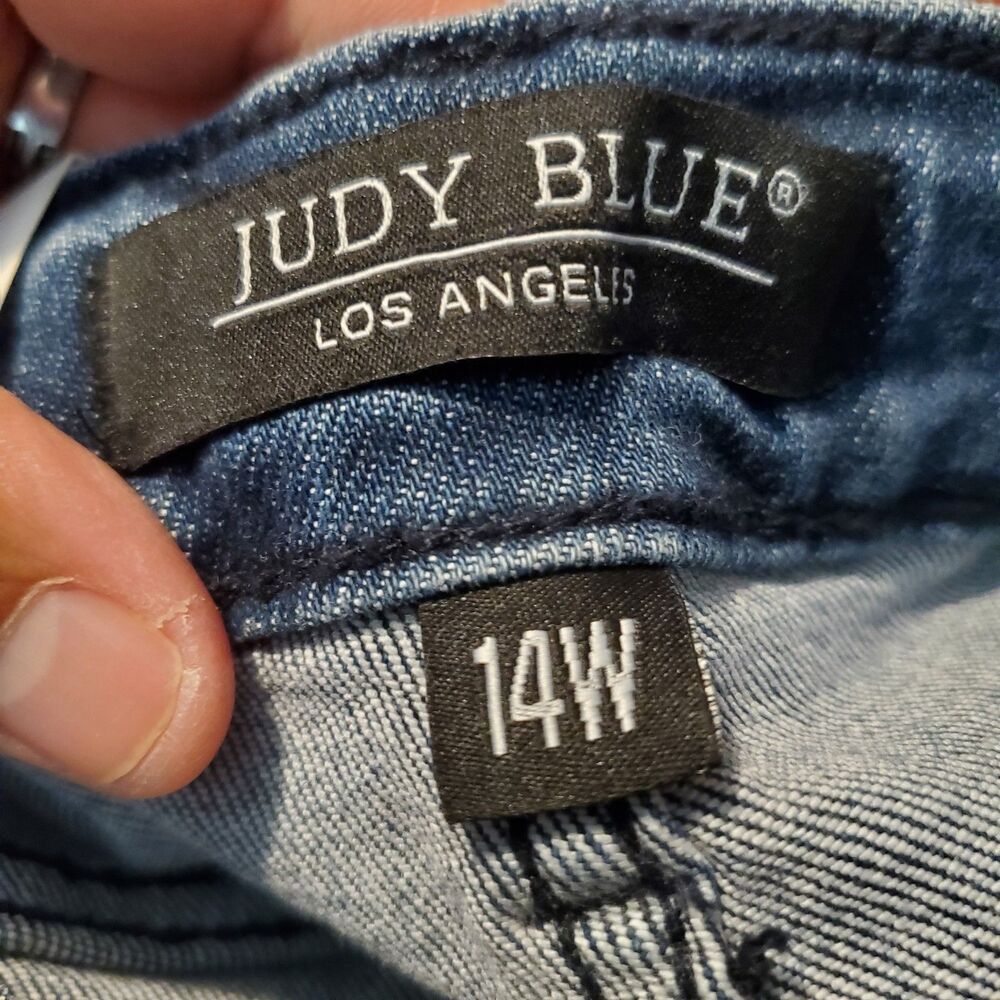 Judy Blue High Waist Skinny Fit Jeans Size 14W NWT - Picture 6 of 10